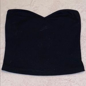 black tube top!!